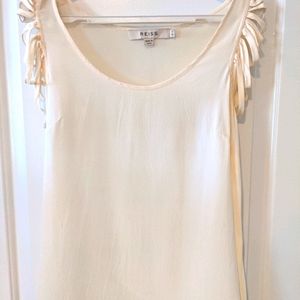 Reiss sleeveless silk blouse